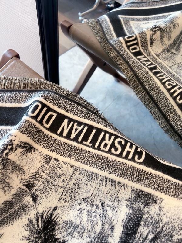 ブランドマフラー素材ディテール